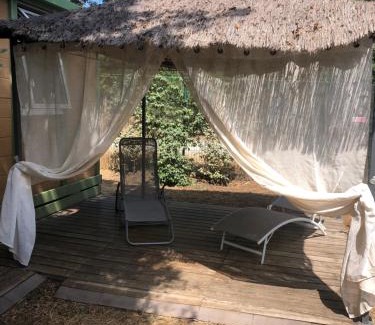 Sorbo-Ocagnano Ski Chalet | Chalet climatisé avec patio en Haute Corse 5 couchages