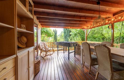 Stegeren Ski Chalet | Chalet in Stegeren near Forest and Pond