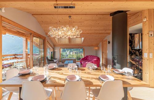 Les Gets Ski Chalet | Chalet Octopussy - LES GETS, jacuzzi, sauna, superbe vue
