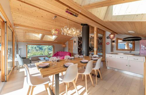Les Gets Ski Chalet | Chalet Octopussy - LES GETS, jacuzzi, sauna, superbe vue