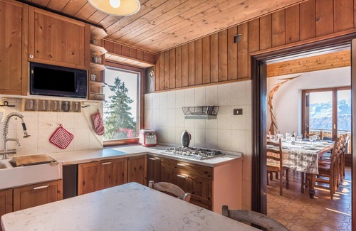 Vason Ski Chalet | Chalet The Lodge Monte Bondone close to Ski Slopes with Mountain Views and Sauna