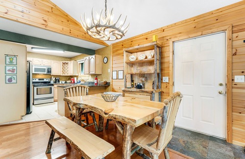 Charter Hills Ski Chalet | Chalet w/Rustic Decor, Fireplace, & Multiple Decks - Near Skiing