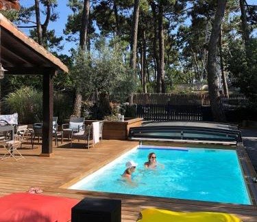 Piraillan House | Chambre Privative, Cap Ferret - Villa Sylhengui