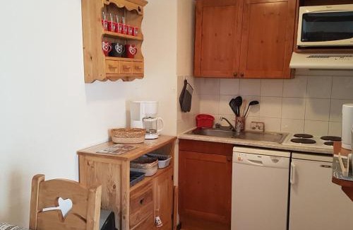 Valloire Apartment | Charmant 3 pièces pour 6 pers. avec piscine, balcon, parking souterrain et accès pistes à Valloire - FR-1-263-490