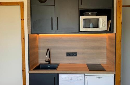 Montalbert Apartment | Charmant appart 2P cabine, rénové, balcon, parking gratuit, pied des pistes - FR-1-755-22