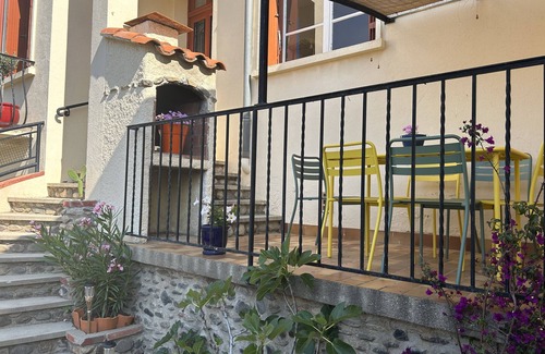 Banyuls-sur-Mer House | Charmante Maison Village Rooftop Panoramique 5 m Pied Plage & Centre 8 Pers