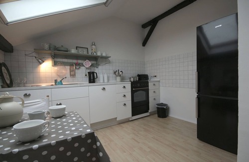 Langen b. Bremerhaven Apartment | Charming apartment in historic walls directly behind the dike!