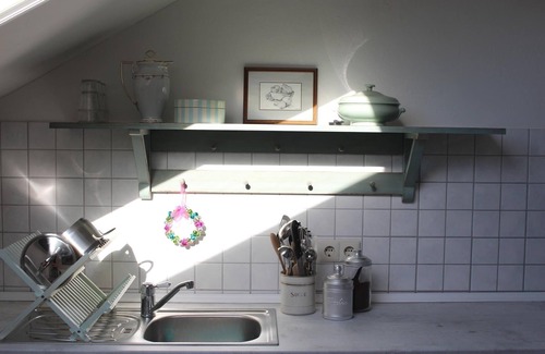 Langen b. Bremerhaven Apartment | Charming apartment in historic walls directly behind the dike!