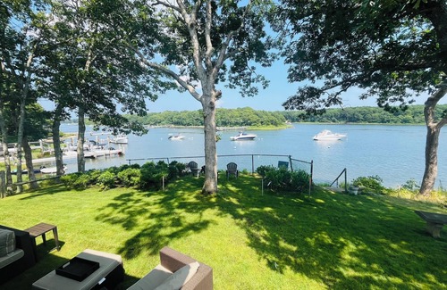 East Falmouth Cottage | Charming 2-bedroom waterfront cottage/Falmouth with SPECTACULAR views AC, WiFi
