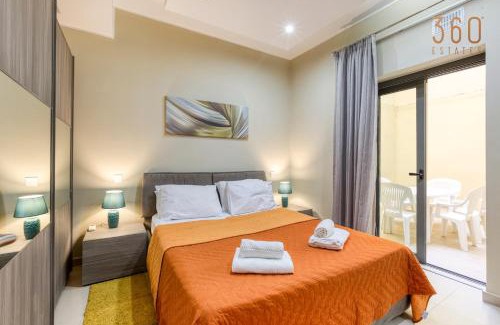 Marsaskala Apartment | Charming 2BR home w/access to pool in Marsaskala by 360 Estates
