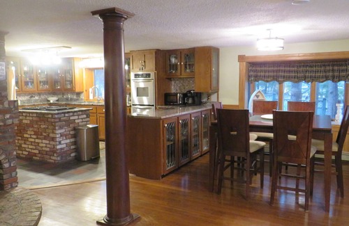 Farmington House | Charming and spacious lakefront home with 4 bedrooms, hot tub and pool table!
