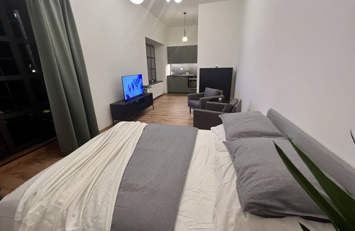 Piestany Apartment | Charming Apartment in a Historical Building, 15-Minute Walk to the City Centre