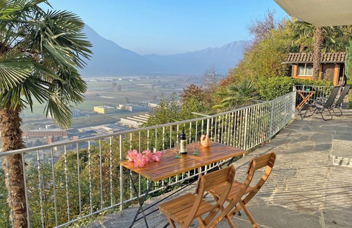 Riazzino Apartment | Charming apartment on the first floor of a two-family house