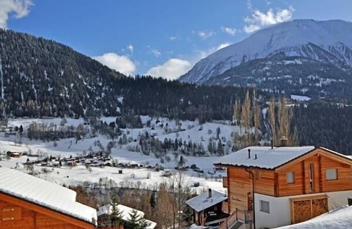 Fiesch House | Charming Chalet Cresta in Fiesch – detached, with views of the Valais Alps