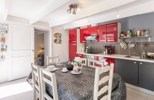 Gouville-sur-Mer Cottage | Charming Coastal Cottage with Private Garden, Close to Beach, Free Bikes, and All Amenities Included
