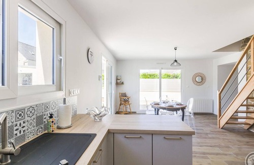 Saint-Pierre-Eglise Cottage | Charming Family Home with Garden, Near Ocean, Modern Amenities, and Historic Charm