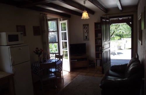 Entraygues-sur-Truyere Apartment | Charming Gite overlooking the river Truyere and the 14th Century bridge.