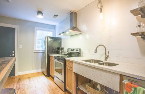 Beach Institute Cottage | Charming Gordon Street Retreat with Courtyard & Parking by Lucky Savannah