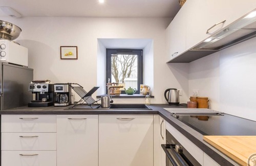 Portbail Cottage | Charming Hilltop Cottage with Modern Amenities and Private Garden in Portbail