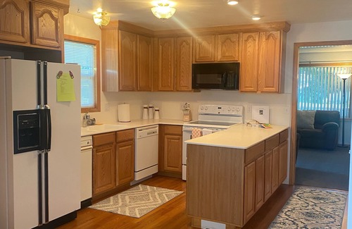 Spokane House | Charming Home on Fenced Corner Lot with Front Porch!