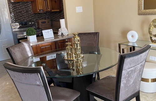 Florence Hall Village House | Charming family friendly 2-bedroom house in StoneBrook Estate with WiFi, AC