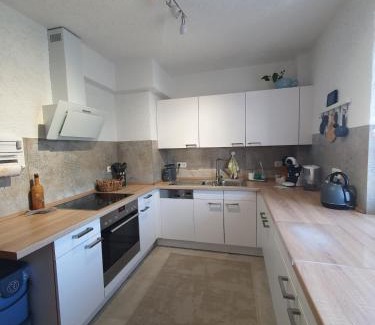 Scheuring Apartment | Charming loft apartment with fireplace