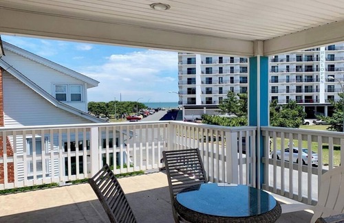 The Pines Cottage | Charming Ocean Block Beach Cottage w/Screened Porch & Lake Views