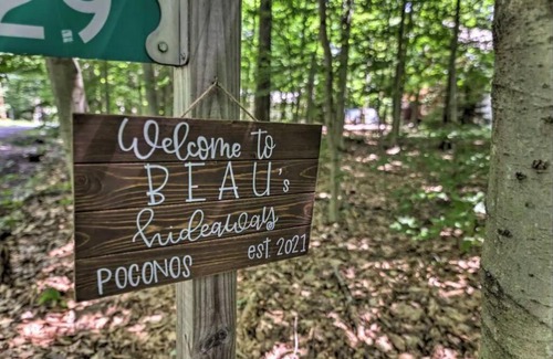 Locust Lake Village House | Charming Poconos Lake Escape w/ Deck + Fireplace!