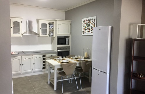 Etang Sale Les Bains House | Charming outbuilding with large shaded terrace in private garden