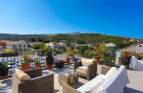 Kassiopi Apartment | Charming Renovated Kassiopi Apartment - WiFi, Aircon, Roof Terrace