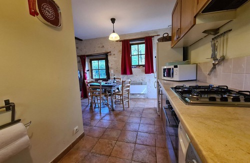 Prissac Cottage | Charming Riverside Mill with Pool, Garden, and Terrace in Brenne