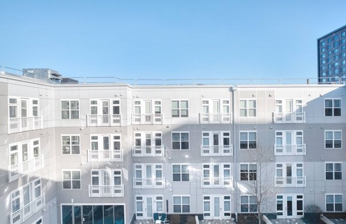 Assembly Square Apartment | Charming Somerville 2BR w/W/D, Gym & Roof, nr Assembly T, by Blueground
