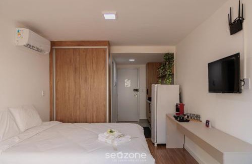 Sao Benedito Apartment | Charming studio in Poços de Caldas-MG PGO209