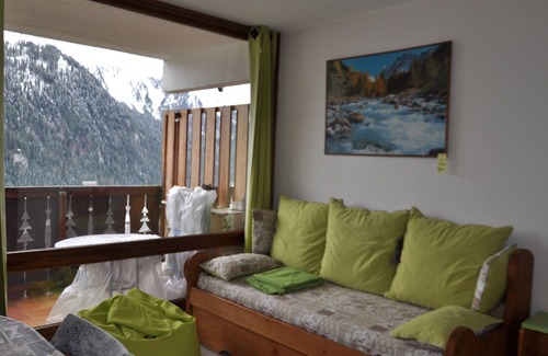 Chatel Apartment | Charming studio in Châtel with balcony and covered parking near slopes