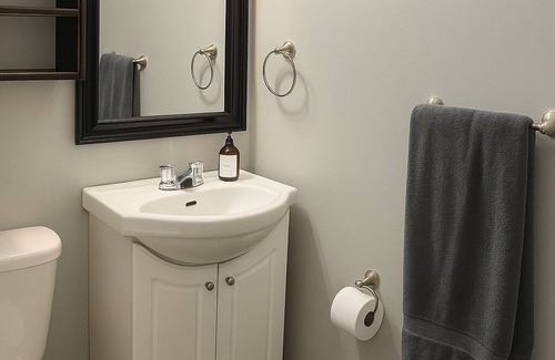 Eau Claire Apartment | Charming Vintage Studio Escape in Downtown Calgary