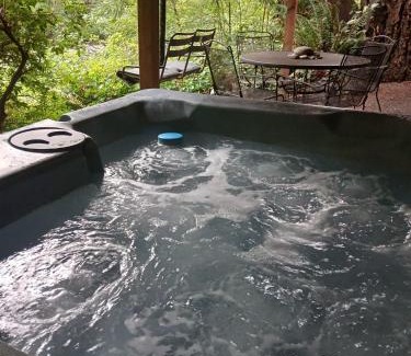 Lime Kiln House | Chase's River Cabin - Hot-tub Firepit & Fireplace