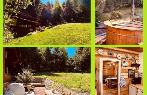 Myslenice House | Chata pod lasem z balią i sauną