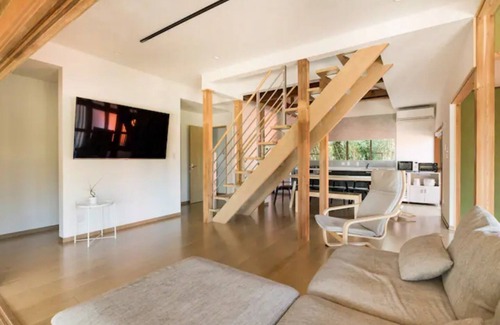 Shirako House | Checkout 1030 8minute walk from the beach free BBQ sauna bonfire jacuzzi entire building fo/Chosei-gun Chiba