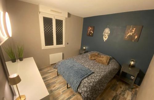 Douains Apartment | Chez Maison familiale la heuniere 27950 Normandie logement autonome boîte à clé capacité 5 pers proche de giverny paris Rouen a13