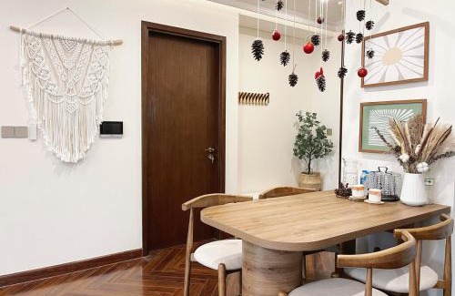 Hai Phong Apartment | Chic Boho 3BR Retreat Lakefront View