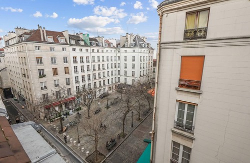 Saint-Gervais Apartment | Chic Studio in the Heart of Le Marais