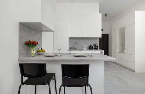 West Pomeranian Voivodeship Apartment | Chmielewskiego 24 | Contemporary Studio | WiFi