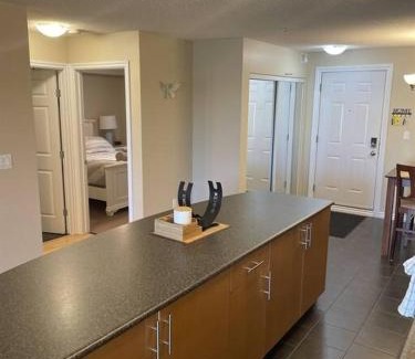 Downtown Edmonton Apartment | Chris's Cozy Condo Times Square Rogers Place Edmonton