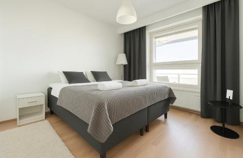 Tampere Apartment | City Home Finland Panorama Suite - New Luxury Suite with Own SAUNA, One Bedroom, Spacious Balcony with City Views and Great Location next to Nokia Arena