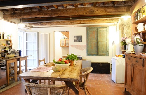 Nozanno House | Classic Tuscan Farmhouse with large fenced pool in hills near Lucca, sleeps 14