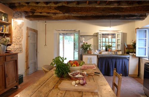 Nozanno House | Classic Tuscan Farmhouse with large fenced pool in hills near Lucca, sleeps 14