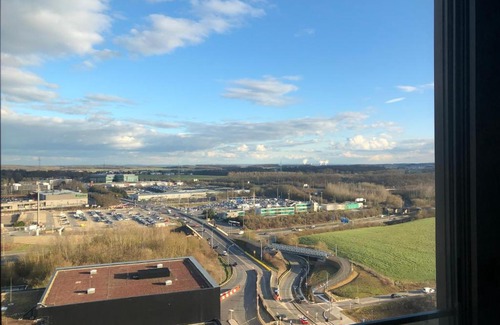 Gasperich Apartment | Cloche dOr - Breathtaking view Apartment 1 Bedroom with Spa, Pool, Gym, Parking