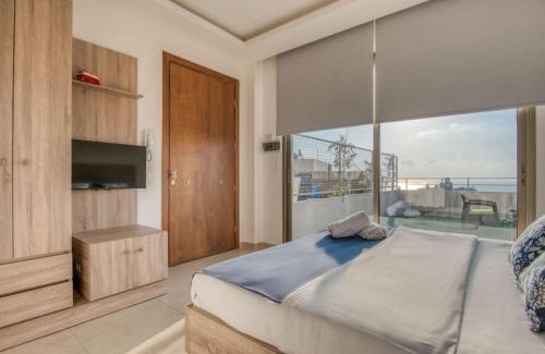 Jal El Dib Apartment | Cloud 9 - Santa Maria Rooftop Studio & Terrace in Jal El Dib