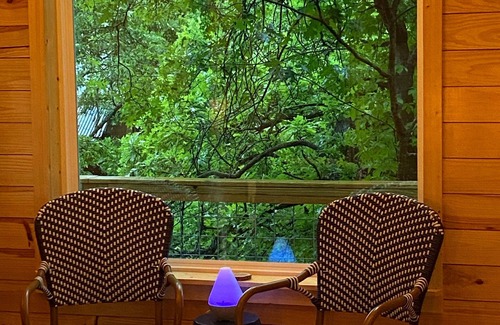 Lacy-Lakeview Cabin | Coach’s Quarters on the Creek- A Night in the Trees!