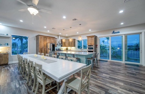 Indian Shores House | Coastal Breeze - 90 seconds from door to sand. Heated pool with slide & spa.